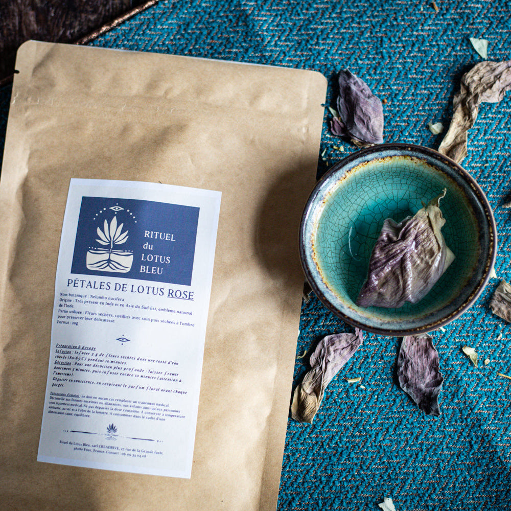 Pétales de Lotus ROSE